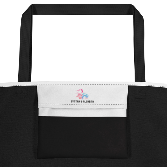 Black Mage | Large Tote Bag - Syntax & Alchemy