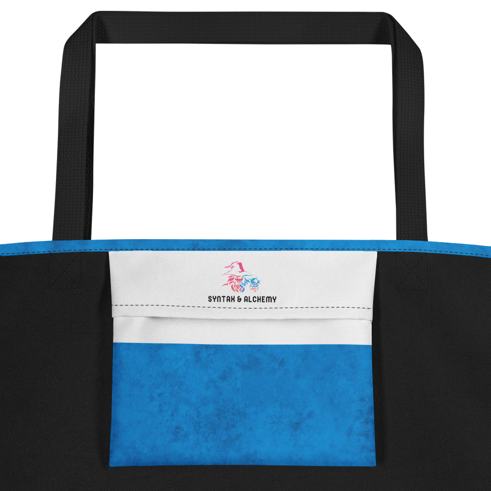 Monster Lover | Large Tote Bag - Syntax & Alchemy