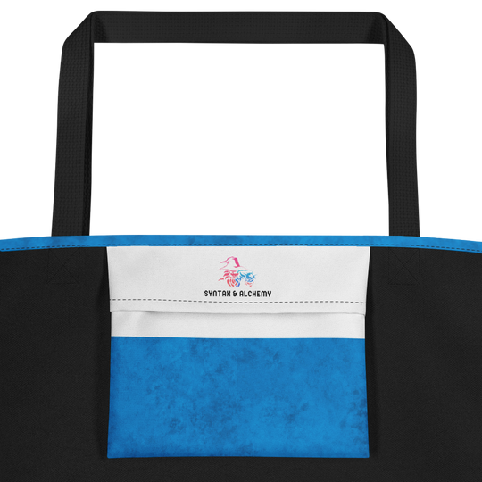 Monster Lover | Large Tote Bag - Syntax & Alchemy