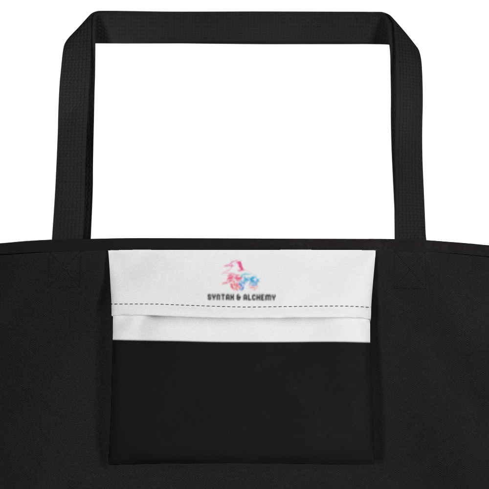 Pumpkin Spice | Large Tote Bag - Syntax & Alchemy