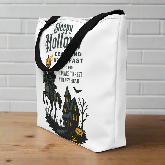 Sleepy Hollow Inn | Large Tote Bag - Syntax & Alchemy