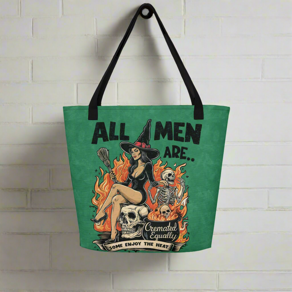 Equally Cremated | Large Tote Bag - Syntax & Alchemy