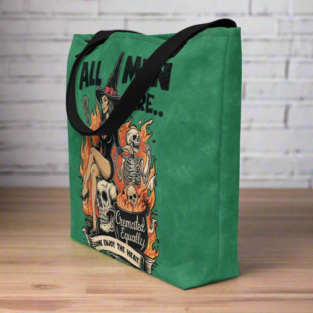 Equally Cremated | Large Tote Bag - Syntax & Alchemy