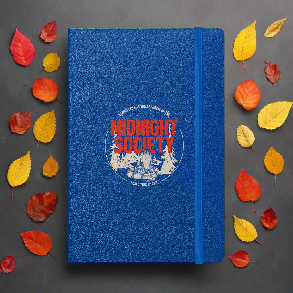 Midnight Society | Hardcover Bound Notebook Notebooks Syntax & Alchemy Blue  