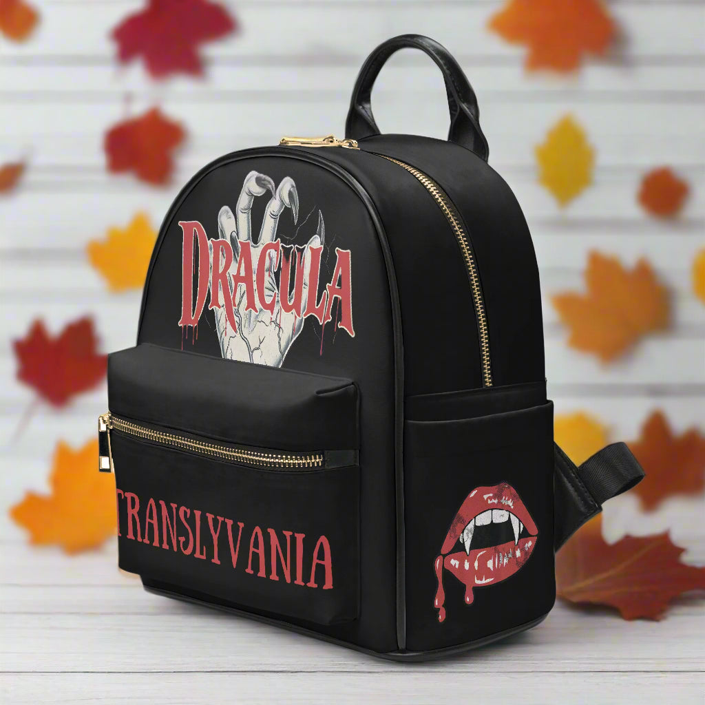 Dracula | Vegan Leather Mini Backpack - Syntax & Alchemy