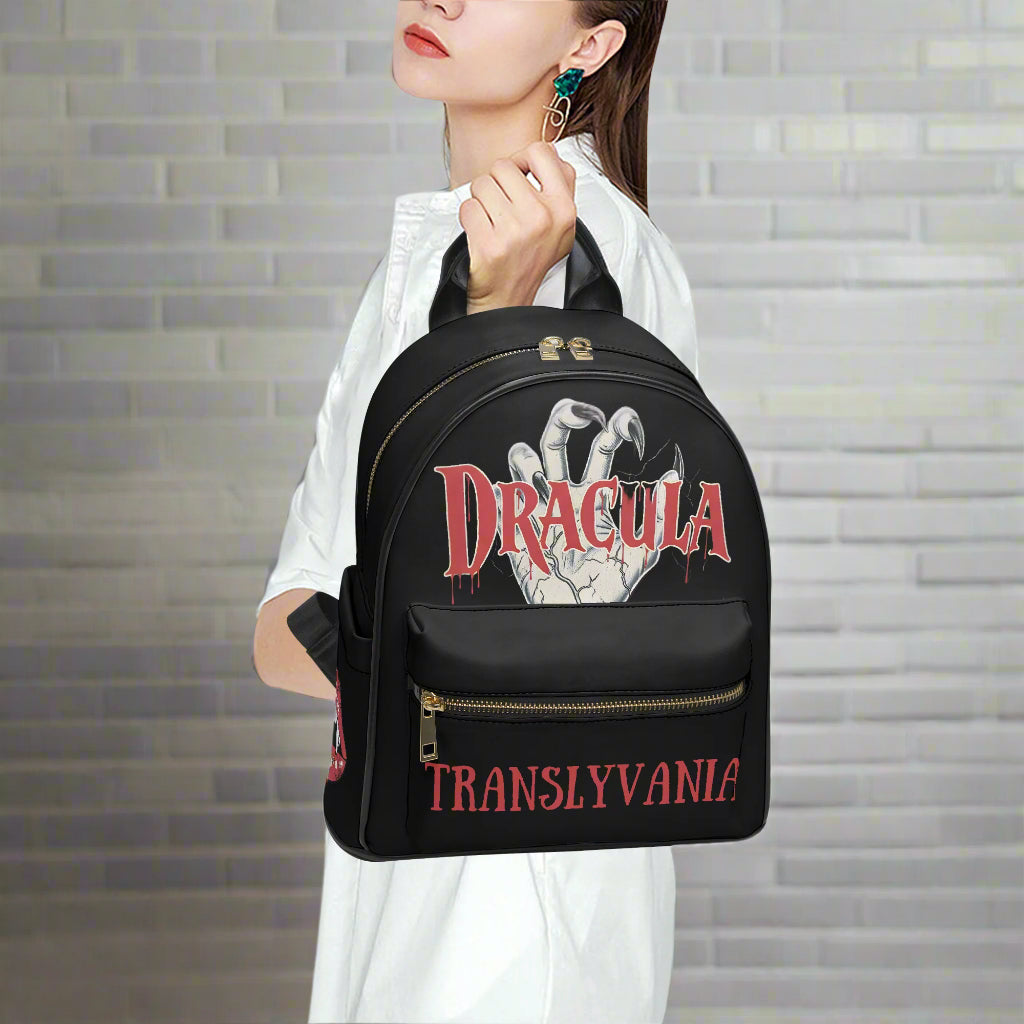Dracula | Vegan Leather Mini Backpack - Syntax & Alchemy