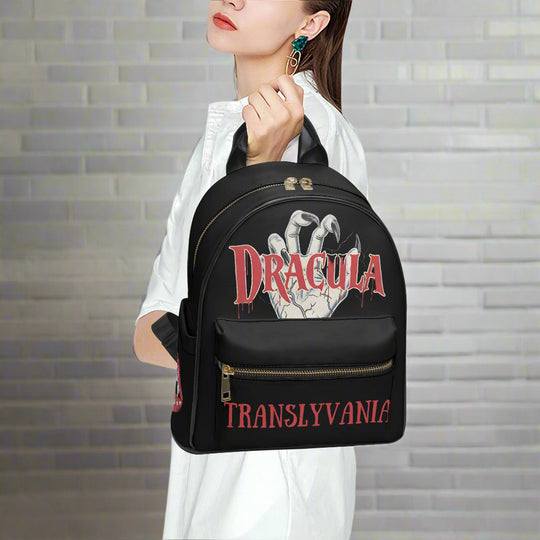 Dracula | Vegan Leather Mini Backpack - Syntax & Alchemy