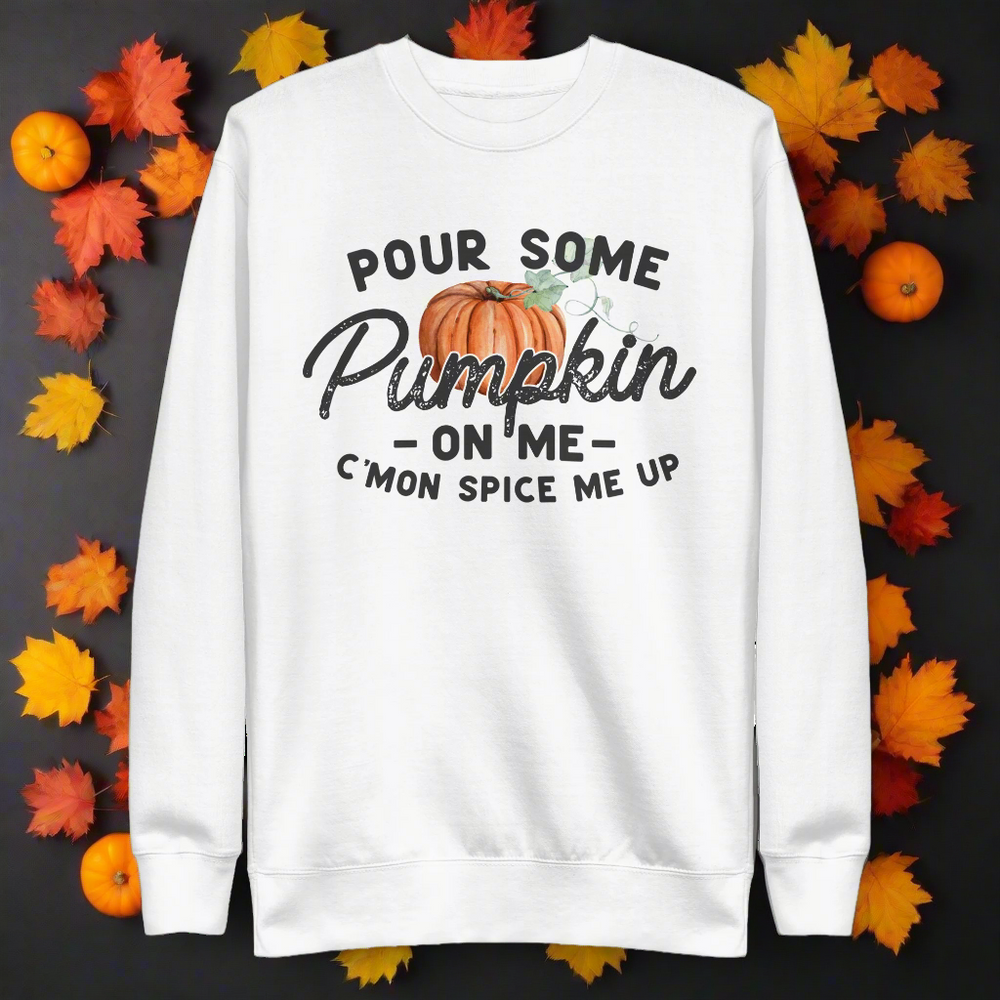 Pour Some Pumpkin | Soft-Wash Sweatshirt - Syntax & Alchemy