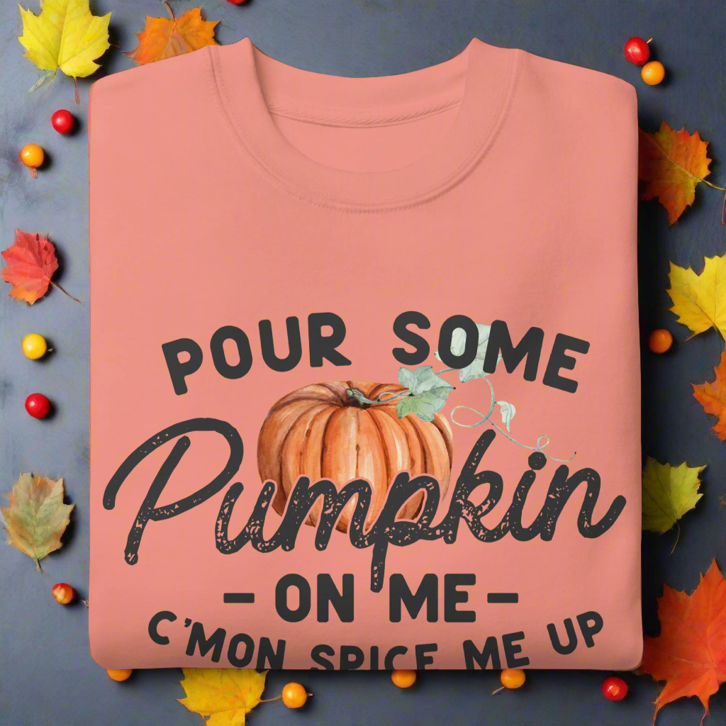 Pour Some Pumpkin | Soft-Wash Sweatshirt - Syntax & Alchemy