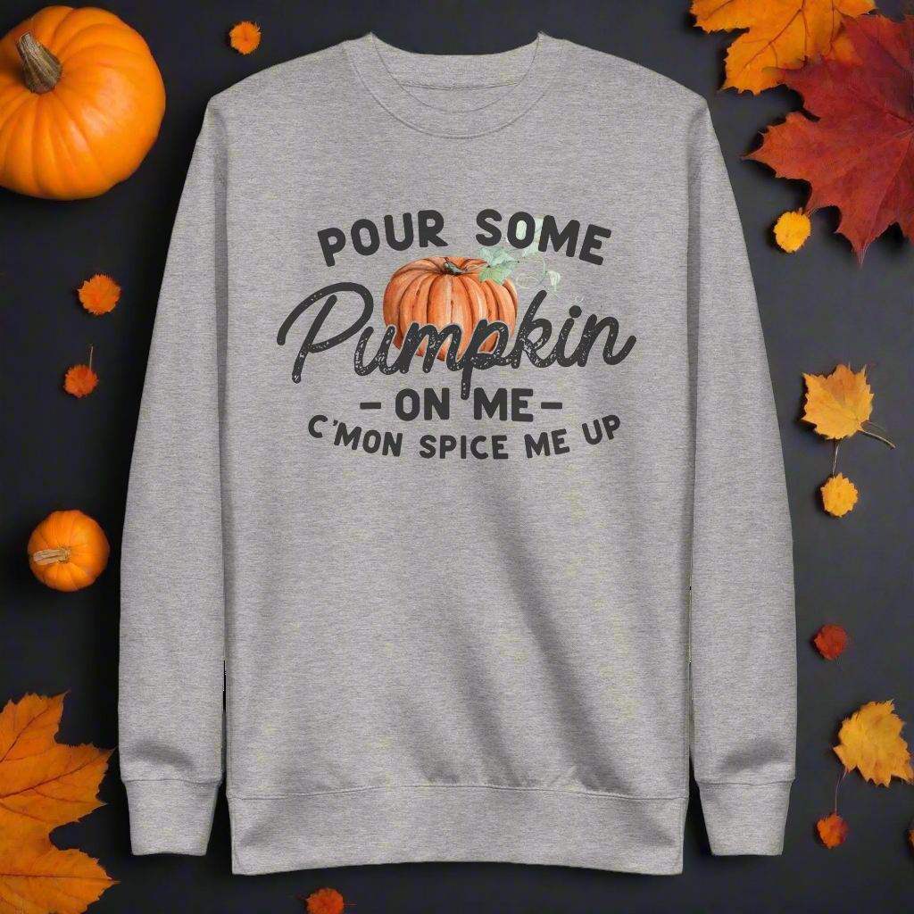 Pour Some Pumpkin | Soft-Wash Sweatshirt - Syntax & Alchemy