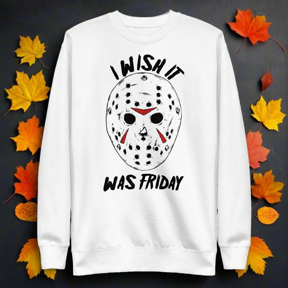 Wish It Was Friday 13th | Soft-Wash Sweatshirt - Syntax & Alchemy