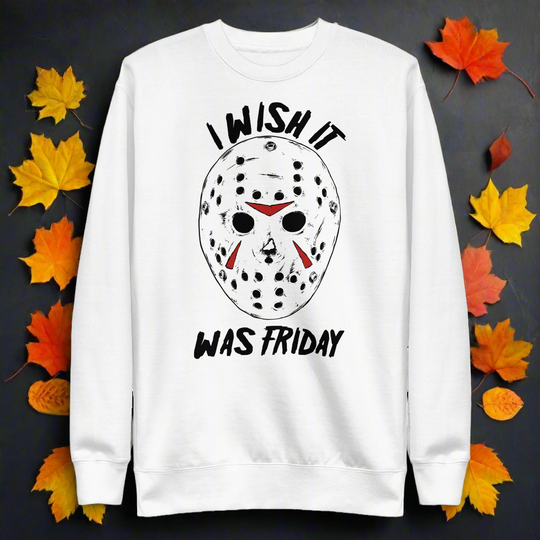 Wish It Was Friday 13th | Soft-Wash Sweatshirt - Syntax & Alchemy