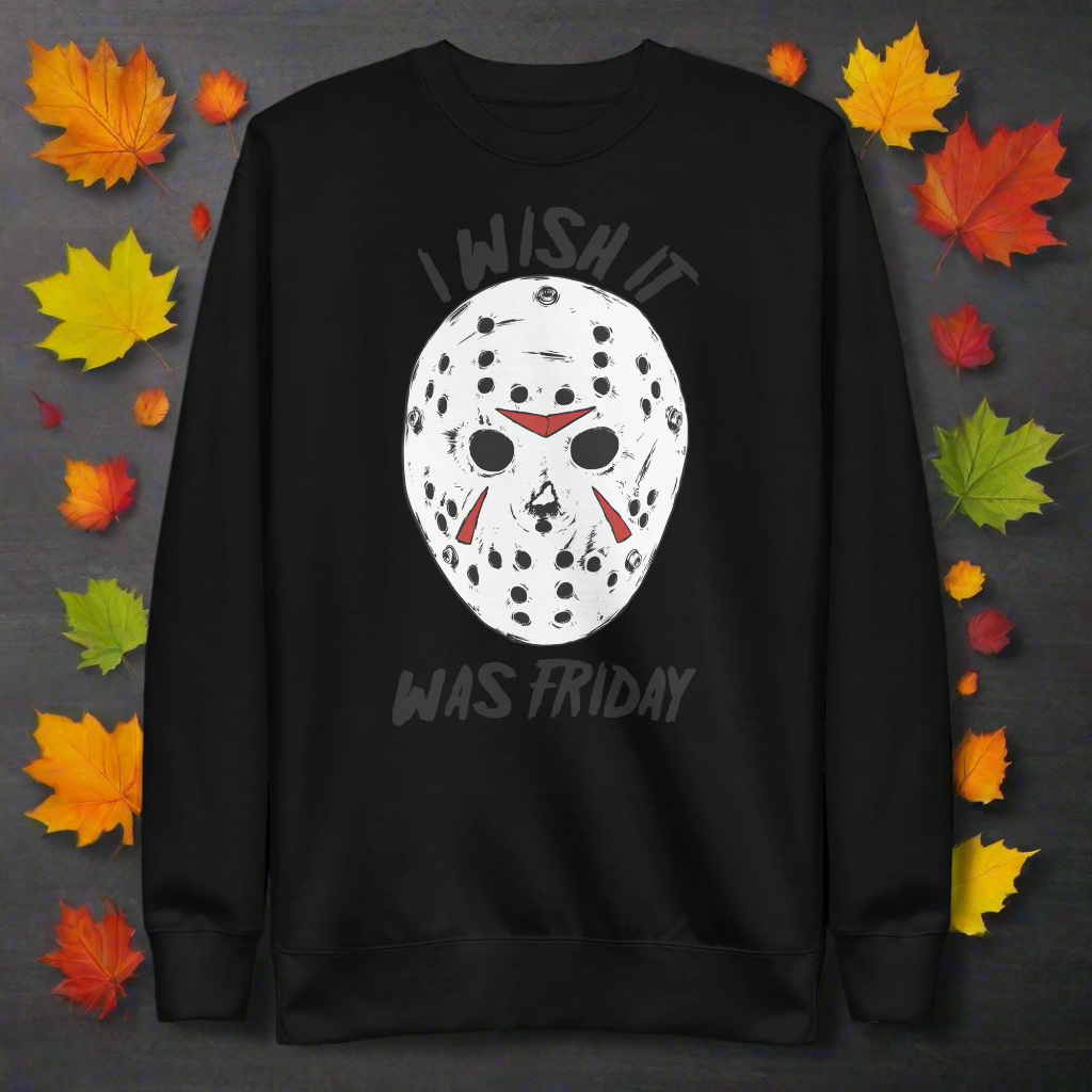 Wish It Was Friday 13th | Soft-Wash Sweatshirt - Syntax & Alchemy