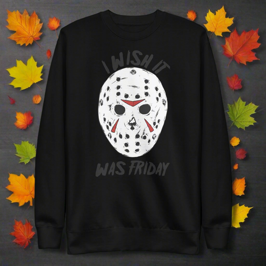 Wish It Was Friday 13th | Soft-Wash Sweatshirt - Syntax & Alchemy