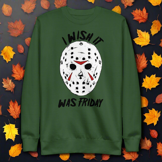 Wish It Was Friday 13th | Soft-Wash Sweatshirt - Syntax & Alchemy