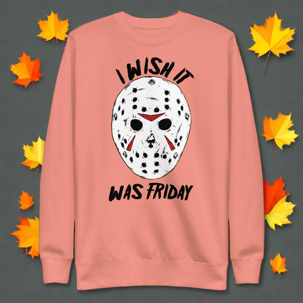Wish It Was Friday 13th | Soft-Wash Sweatshirt - Syntax & Alchemy