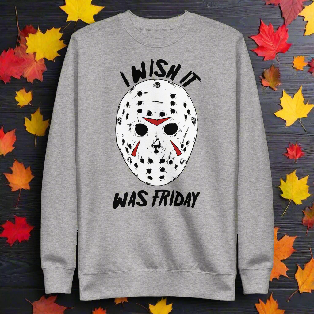 Wish It Was Friday 13th | Soft-Wash Sweatshirt - Syntax & Alchemy