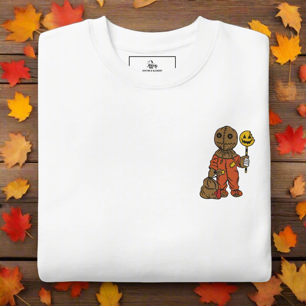 Samhain | Soft-Wash Sweatshirt | Embroidered - Syntax & Alchemy