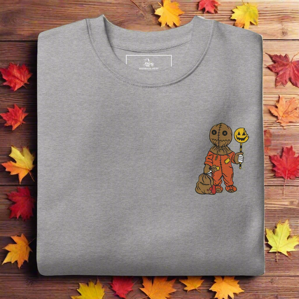 Samhain | Soft-Wash Sweatshirt | Embroidered - Syntax & Alchemy