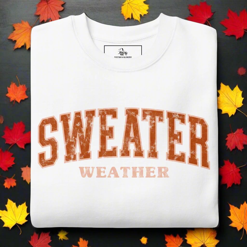 Sweater Weather | Soft-Wash Sweatshirt - Syntax & Alchemy