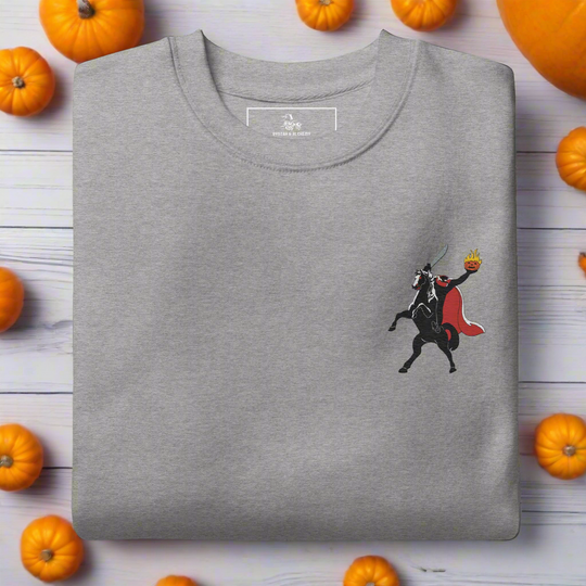 Headless Horseman | Soft-Wash Sweatshirt | Embroidered - Syntax & Alchemy