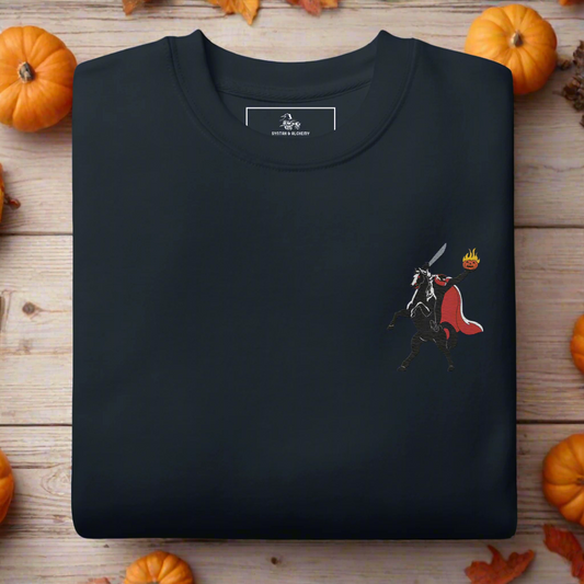Headless Horseman | Soft-Wash Sweatshirt | Embroidered - Syntax & Alchemy