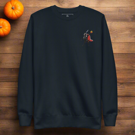 Headless Horseman | Soft-Wash Sweatshirt | Embroidered - Syntax & Alchemy