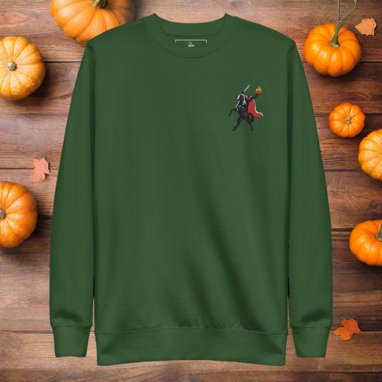Headless Horseman | Soft-Wash Sweatshirt | Embroidered - Syntax & Alchemy