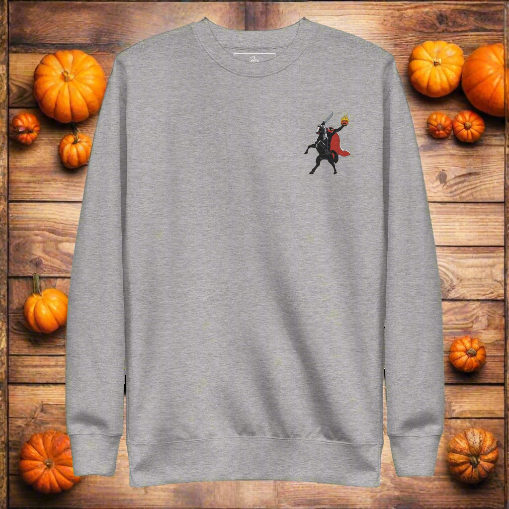 Headless Horseman | Soft-Wash Sweatshirt | Embroidered - Syntax & Alchemy