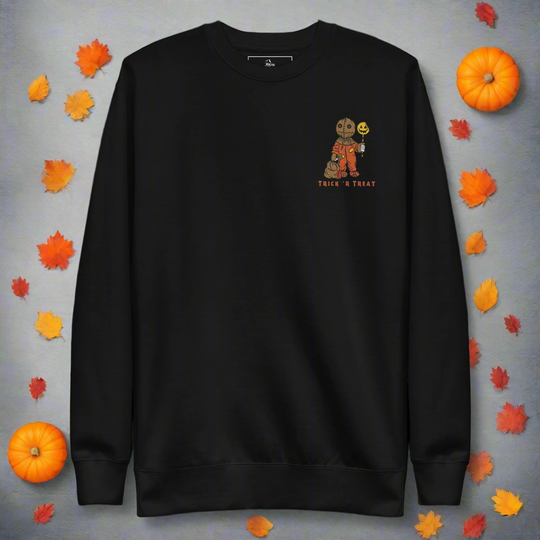 Samhain Trick 'r Treat | Soft-Wash Sweatshirt | Embroidered - Syntax & Alchemy