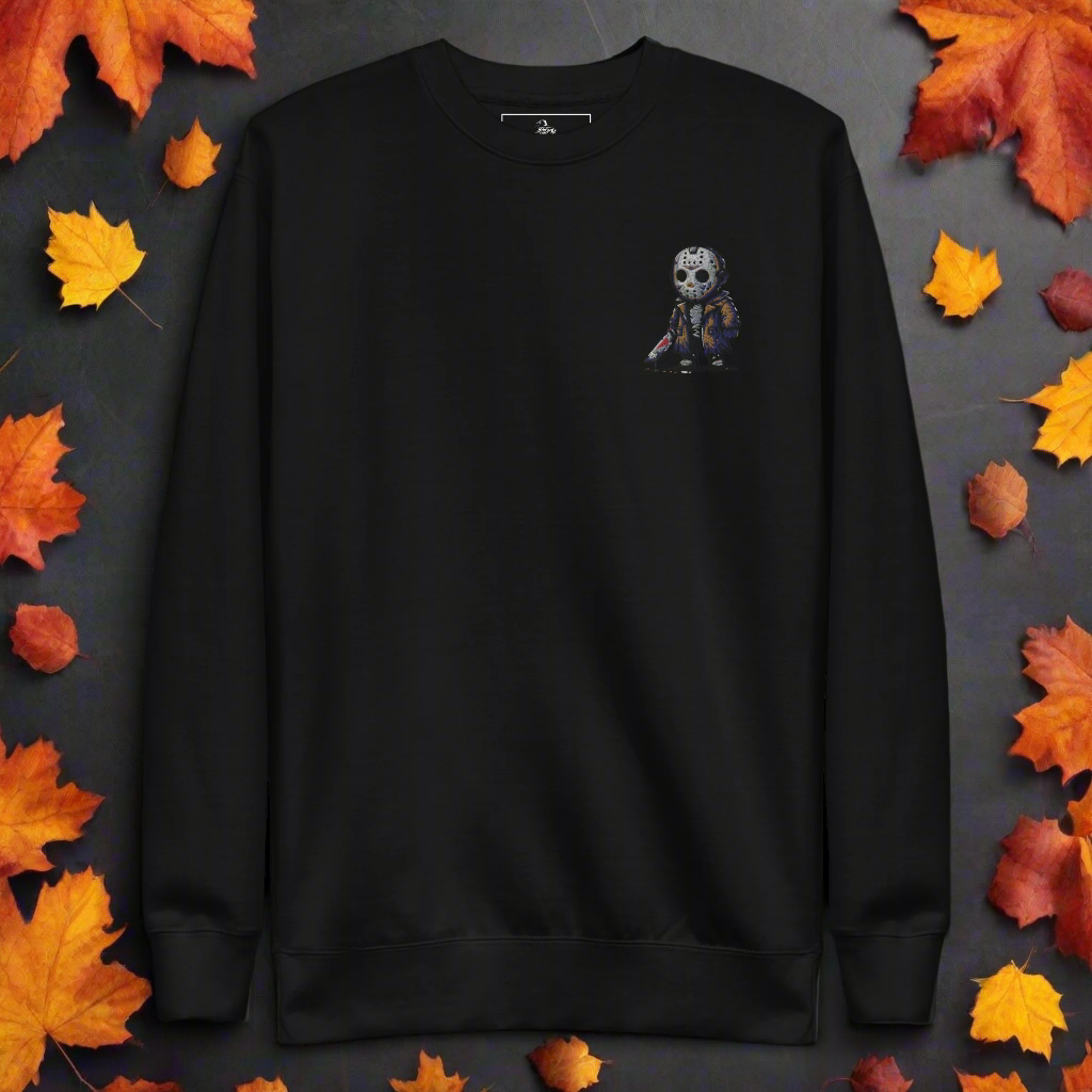 Jason Vorhees | Soft-Wash Sweatshirt | Embroidered - Syntax & Alchemy