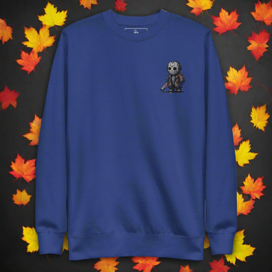 Jason Vorhees | Soft-Wash Sweatshirt | Embroidered - Syntax & Alchemy