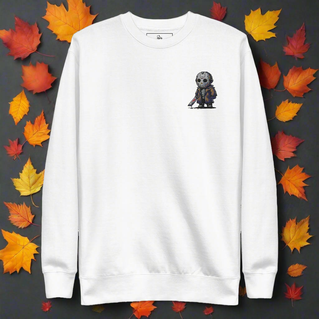 Jason Vorhees | Soft-Wash Sweatshirt | Embroidered - Syntax & Alchemy