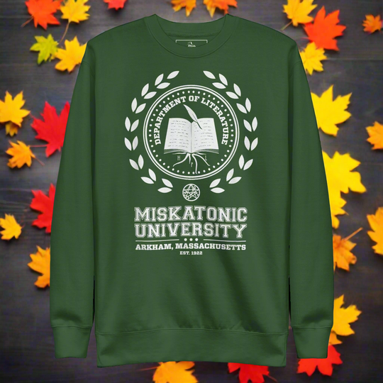 Miskatonic University | Soft-Wash Sweatshirt - Syntax & Alchemy