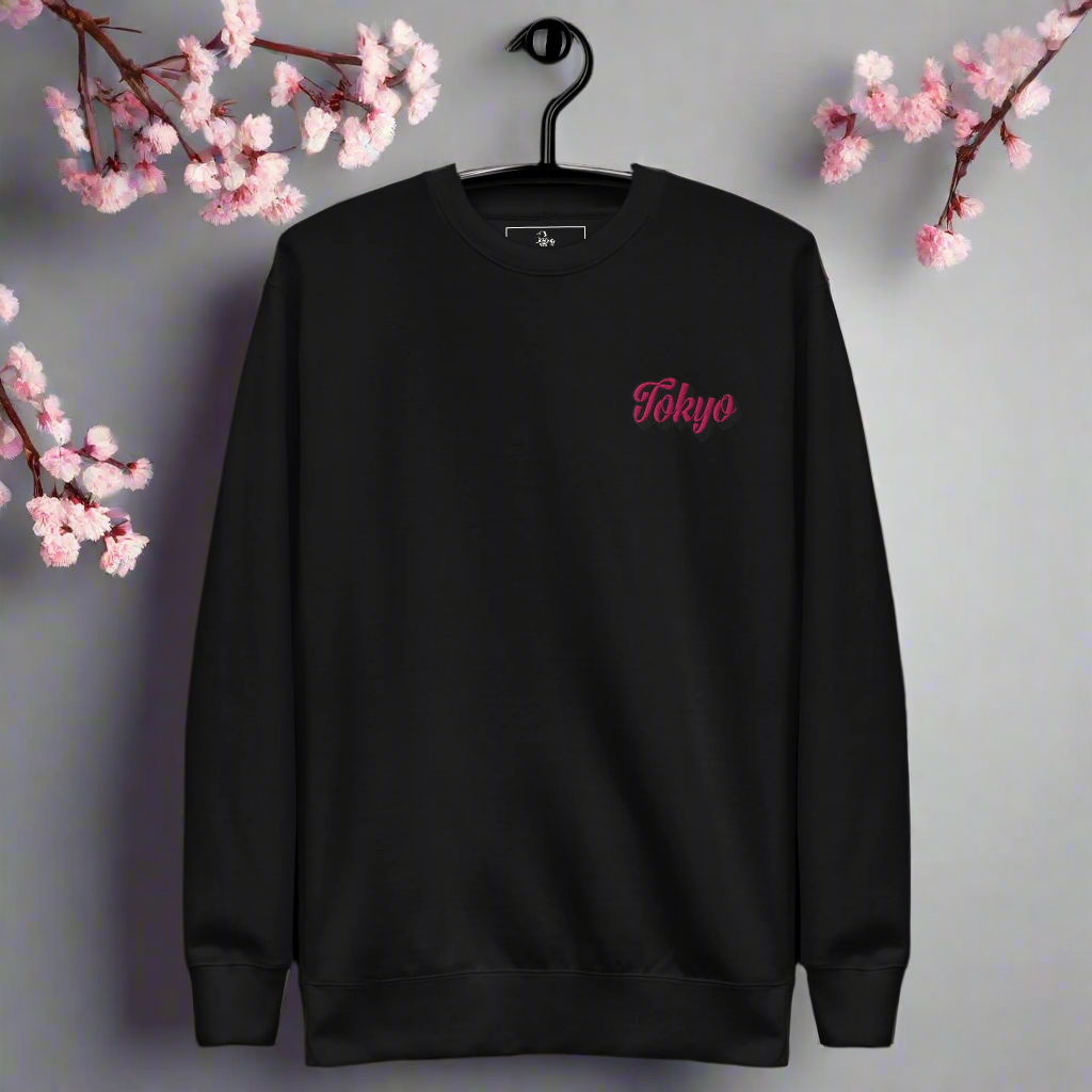 Tokyo | Unisex Soft-Wash Sweatshirt | Embroidered - Syntax & Alchemy