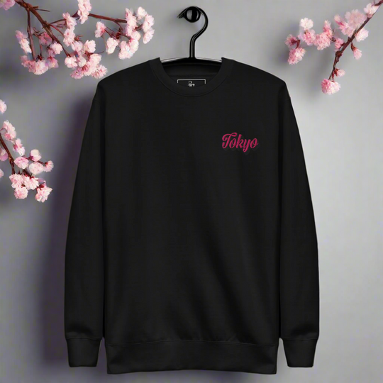 Tokyo | Unisex Soft-Wash Sweatshirt | Embroidered - Syntax & Alchemy