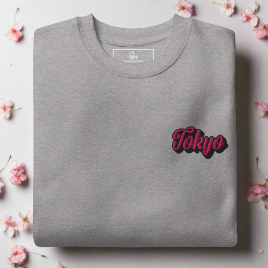 Tokyo | Unisex Soft-Wash Sweatshirt | Embroidered - Syntax & Alchemy