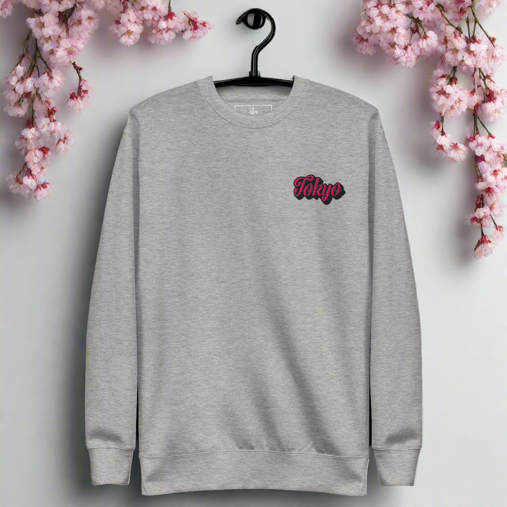 Tokyo | Unisex Soft-Wash Sweatshirt | Embroidered - Syntax & Alchemy