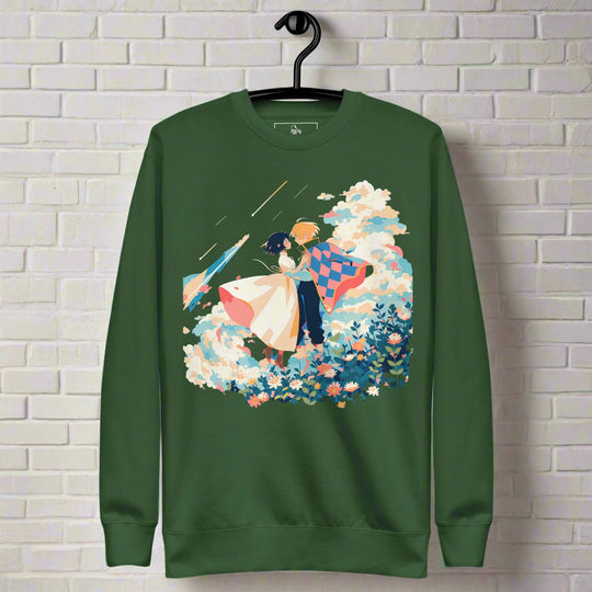 Howl & Sophie | Unisex Soft-Wash Sweatshirt - Syntax & Alchemy