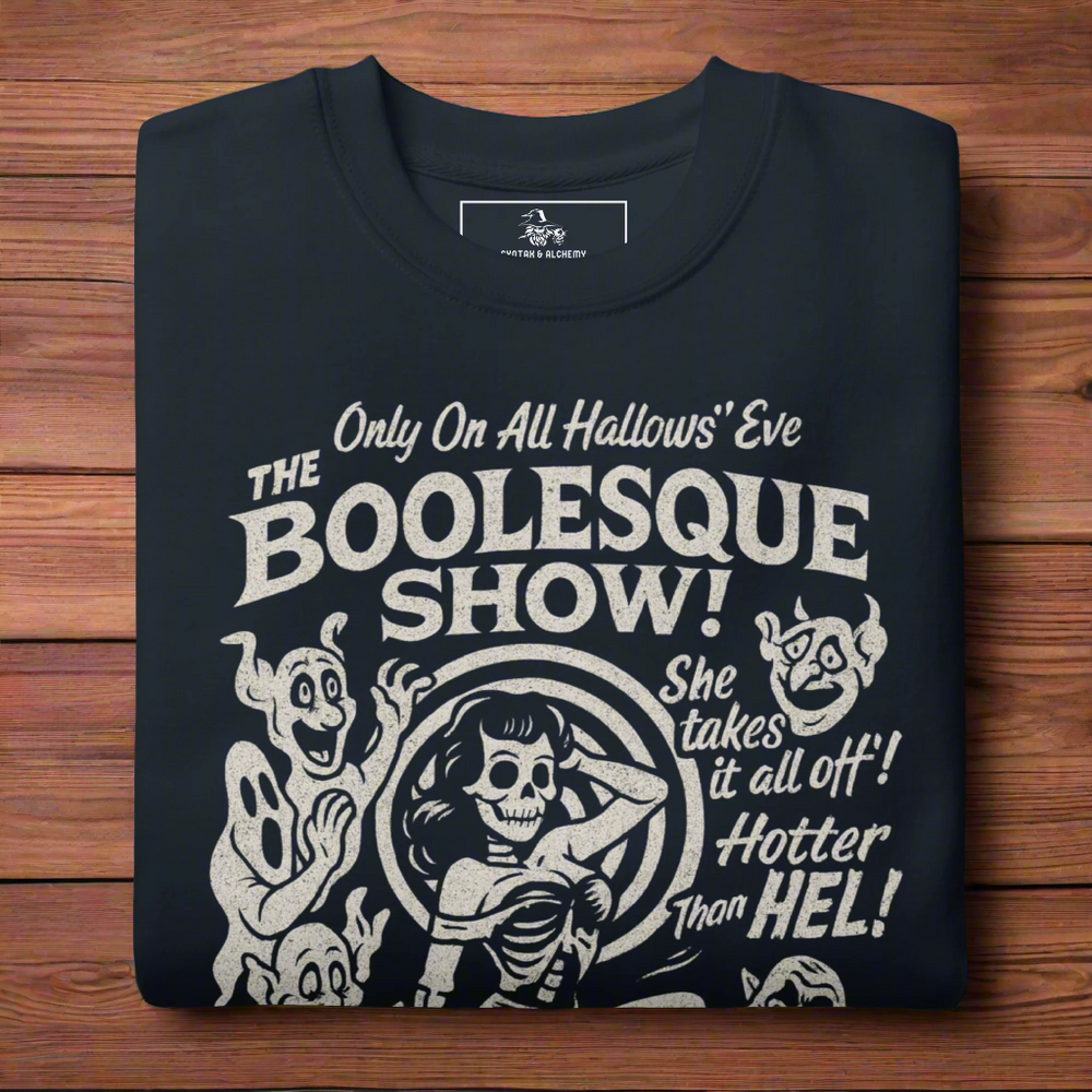 Boolesque Show | Unisex Soft-Wash Sweatshirt - Syntax & Alchemy