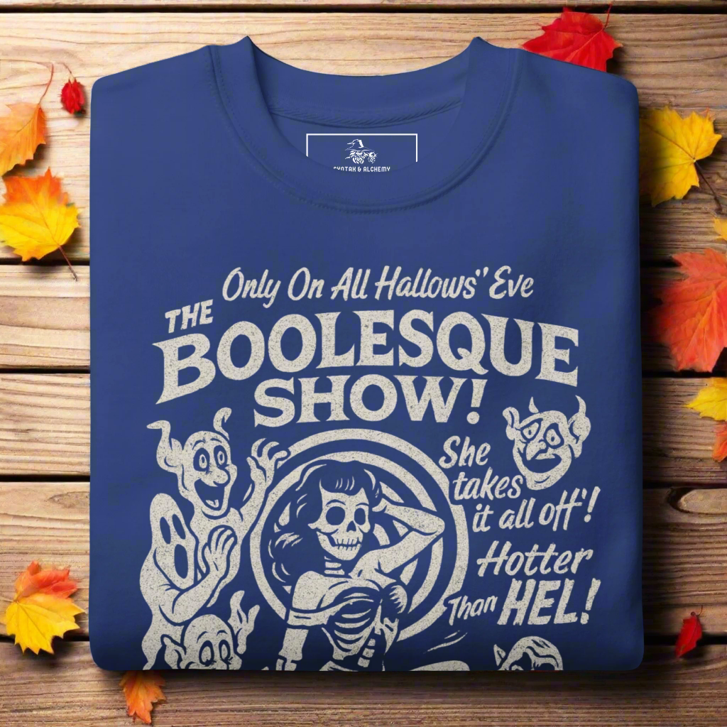Boolesque Show | Unisex Soft-Wash Sweatshirt - Syntax & Alchemy