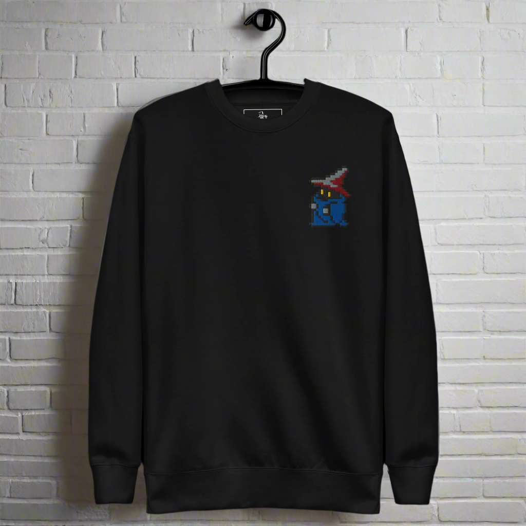 Black Mage | Unisex Soft-Wash Sweatshirt | Embroidered - Syntax & Alchemy