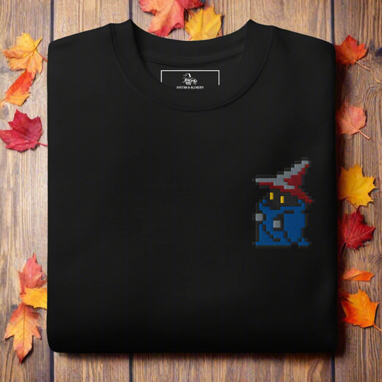 Black Mage | Unisex Soft-Wash Sweatshirt | Embroidered - Syntax & Alchemy