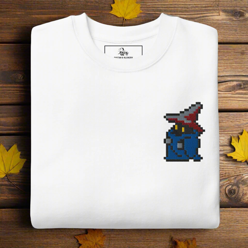 Black Mage | Unisex Soft-Wash Sweatshirt | Embroidered - Syntax & Alchemy