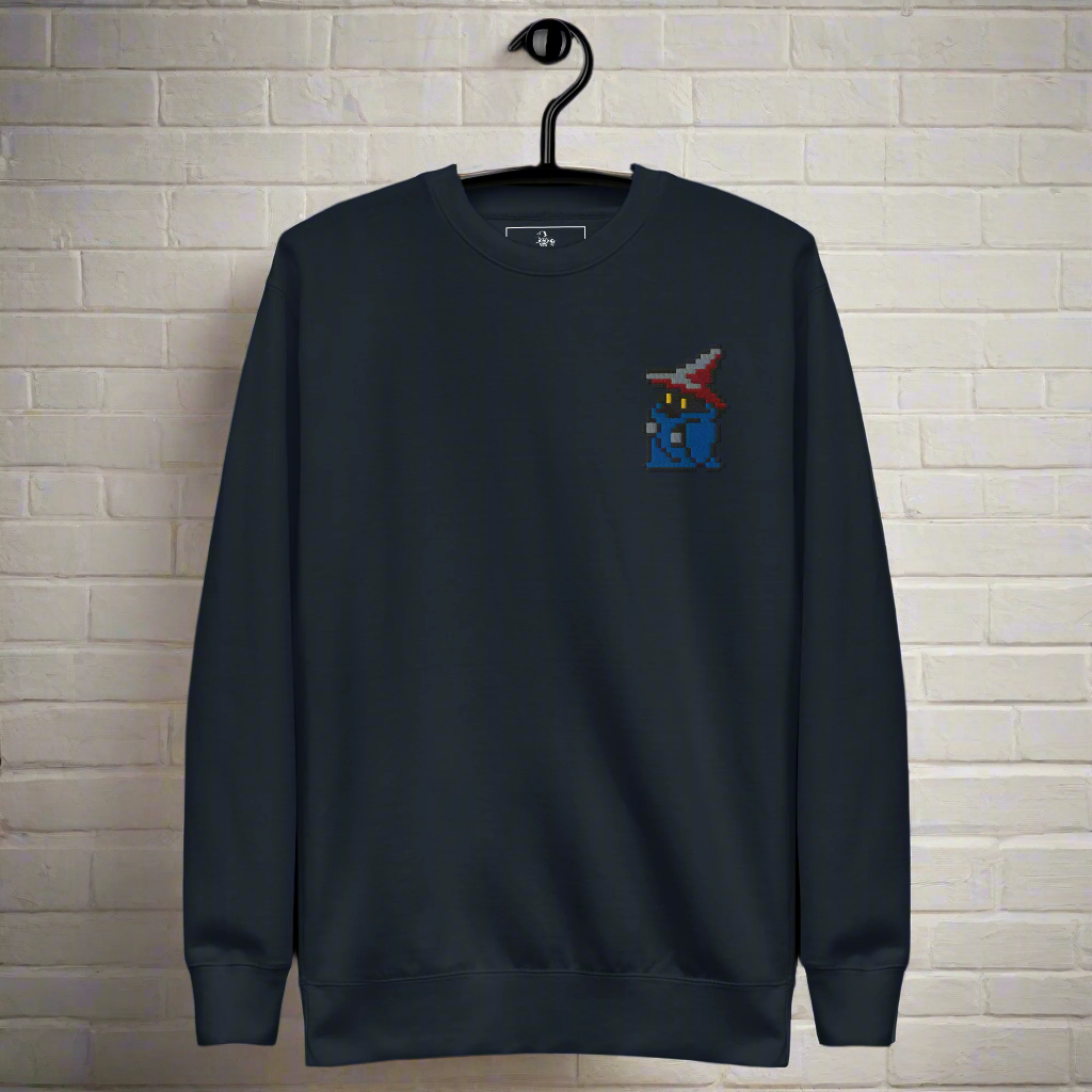 Black Mage | Unisex Soft-Wash Sweatshirt | Embroidered - Syntax & Alchemy