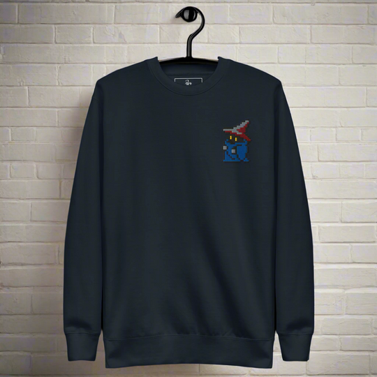 Black Mage | Unisex Soft-Wash Sweatshirt | Embroidered - Syntax & Alchemy
