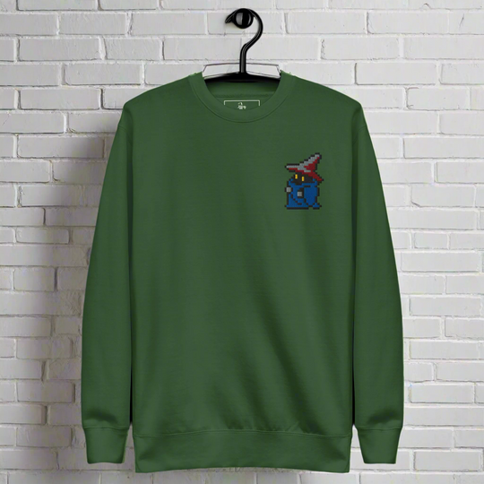 Black Mage | Unisex Soft-Wash Sweatshirt | Embroidered - Syntax & Alchemy