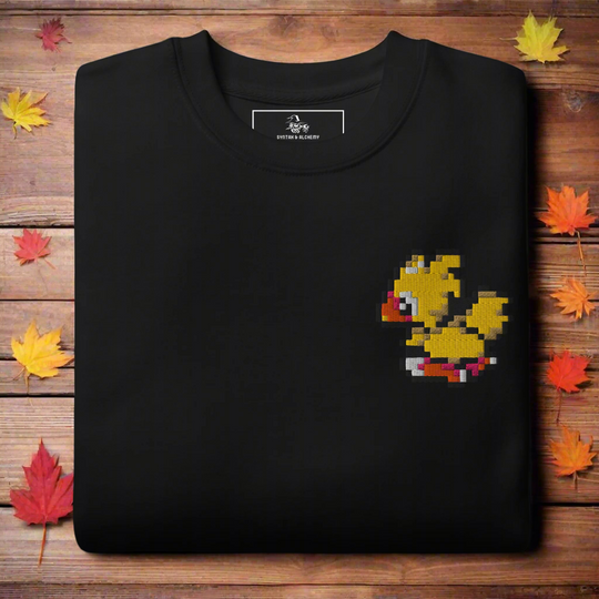 Chocobo | Unisex Soft-Wash Sweatshirt | Embroidered - Syntax & Alchemy
