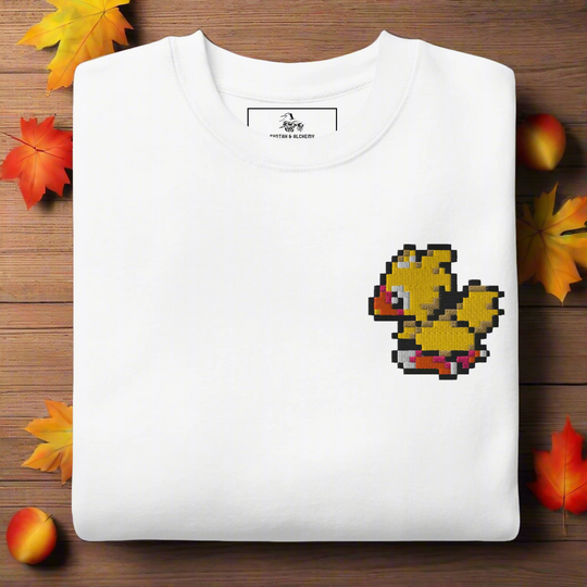 Chocobo | Unisex Soft-Wash Sweatshirt | Embroidered - Syntax & Alchemy
