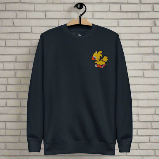 Chocobo | Unisex Soft-Wash Sweatshirt | Embroidered - Syntax & Alchemy